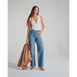 Abercrombie & Fitch High Rise Loose Jeans Size 29 Extra Short Curve Love NWT